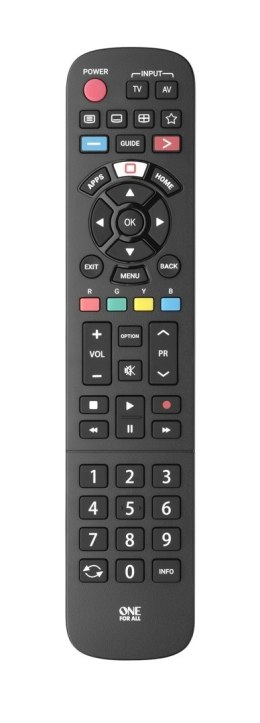 One For All TV Replacement Remotes URC4914 pilot Podczerwień Naciśnij przyciski