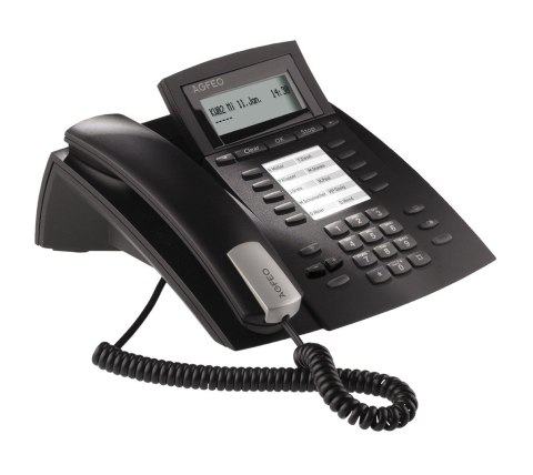 AGFEO ST 22 telefon VoIP Czarny 2 linii