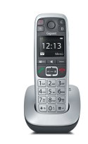 Gigaset E560 telefon Telefon w systemie DECT Nazwa i identyfikacja dzwoniącego Czarny, Srebrny