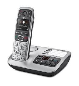 Gigaset E560A telefon Telefon w systemie DECT Nazwa i identyfikacja dzwoniącego Czarny, Srebrny