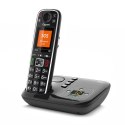 Gigaset E720A Telefon analogowy/DECT Nazwa i identyfikacja dzwoniącego Czarny