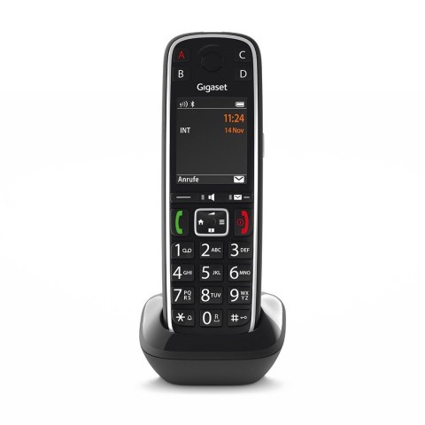 Gigaset E720HX Telefon analogowy/DECT Nazwa i identyfikacja dzwoniącego Czarny