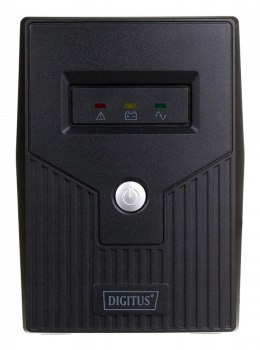 Digitus DN-170064 zasilacz UPS Technologia line-interactive 0,8 kVA 480 W 2 x gniazdo sieciowe