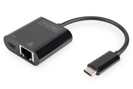 Digitus Adapter USB Type-C™ Gigabit Ethernet z obsługą Power Delivery