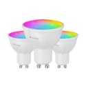 NANOLEAF ESSENTIALS Inteligentne żarówki Bluetooth MR16 GU10 Matter 5W 400LM kolor RGBCW 2700-6500K (NF080B02-3GU10) 3 szt.