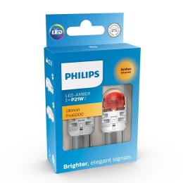 Philips Ultinon Pro6000 SI 11498AU60X2 Samochodowa żarówka sygnalizacyjna