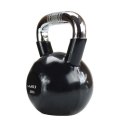 Kettlebell chromowany 20 kg czarny HMS KTC20