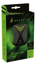 Dysk zewnętrzny SureFire Gaming Bunker 2.5" 2TB USB 3.2 Gen 1 Black