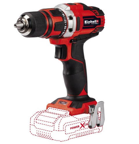 Einhell TE-CD 18/40 Li-Solo 1500 RPM Zamek centralny 1,1 kg Czarny, Czerwony