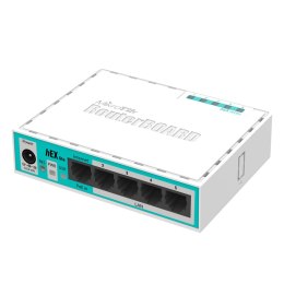 Router Mikrotik hEX lite (RB750r2) Total Ethernet  Ports:5; Architecture:MIPSBE; CPU core:1