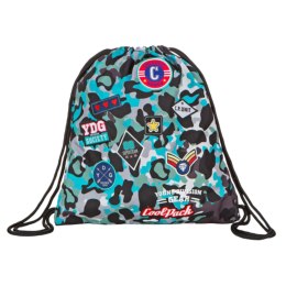 COOLPACK - SPRINT - WOREK SPORTOWY - CAMO BLUE (BADGES) *