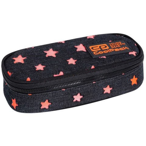 COOLPACK - CAMPUS - PIÓRNIK - DENIM ORANGE STARS