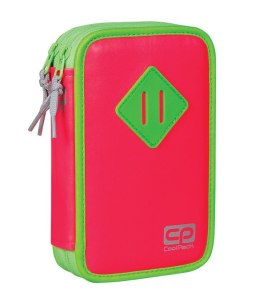 COOLPACK - JUMPER NEON - PIÓRNIK DWUKOMOROWY - rubinowy