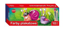 Farby plakatowe 10 kolorów 20 ml