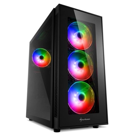 Sharkoon TG5 Pro RGB Midi Tower Czarny