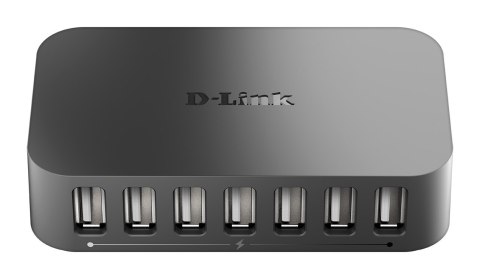 D-Link DUB-H7 USB 2.0 Type-C 480 Mbit/s Czarny