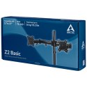 ARCTIC Z2 Basic uchwyt / stojak do monitorów 68,6 cm (27") Biurko Czarny