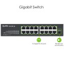 Switch Zyxel GS1100-16 16p Unmanaged Gigabit