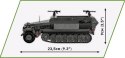 COBI 2552 Historical Collection WWII Transporter SD.KFZ. 251/1 AUSF.A 592 klocki p3