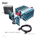 CLUB3D Ultra High Speed HDMI 4K120Hz, 8K60Hz Certified Cable 48Gbps M/M 2 m / 6.56 ft