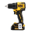 DeWALT DCD708S2T wiertło Zamek centralny Czarny, Żółty