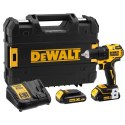 DeWALT DCD708S2T wiertło Zamek centralny Czarny, Żółty