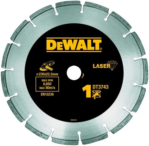 DeWALT DT3743-XJ element do szlifierki kątowej Tarcza tnąca