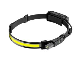 AW LATARKA CZOŁOWA BRIGHTBAR LED Z CZUJNIKIEM RUCHU BLACK LINE