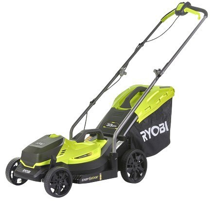 Ryobi RLM18X33B40 kosiarka Kosiarka do trawnika typu push Bateria Czarny, Zielony