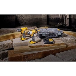 DeWALT DCK211D2T wkrętak zasilany/zakrętark udarowy Czarny, Szary, Żółty