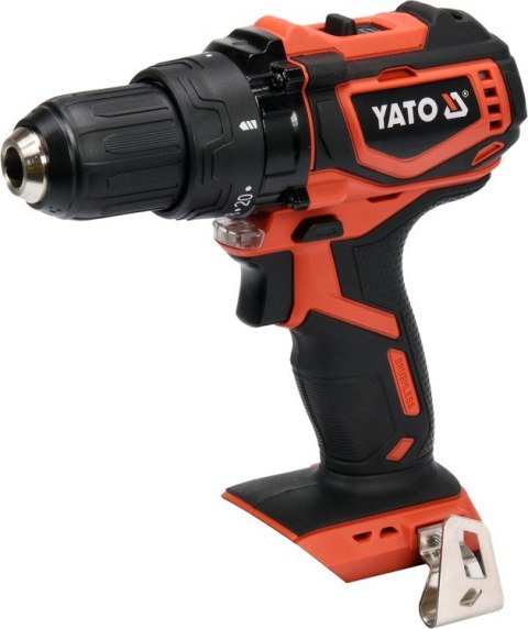 Yato YT-82795 wiertło 2000 RPM Zamek centralny 1,2 kg Czarny, Czerwony