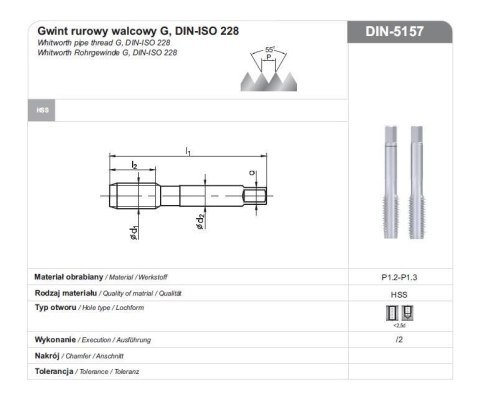 FANAR GWINTOWNIK 1/2" NGRA/2