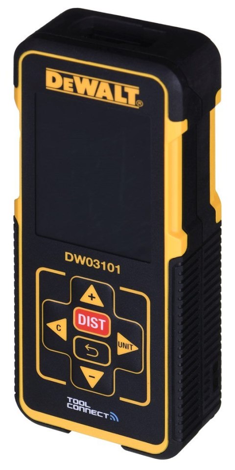 DeWALT DW03101 Dalmierz laserowy Czarny, Żółty 100 m