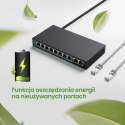 EXTRALINK CERES 8 PORTOWY SWITCH POE 48V 10/100MB 802.3AF 15,4W NA PORT