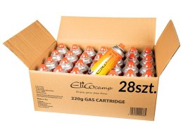 53-178# Gaz uniwersalny elicocamp 220g 28-pak 393ml kartusz