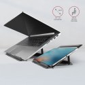 Axagon STND-L stojak na laptop Podstawka na notebooka Szary 40,6 cm (16")