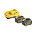 Zestaw zasilacjący DeWALT DCB118X2 szybka ładowarka DCB118 XR 18V + 2x DCB547 9.0Ah