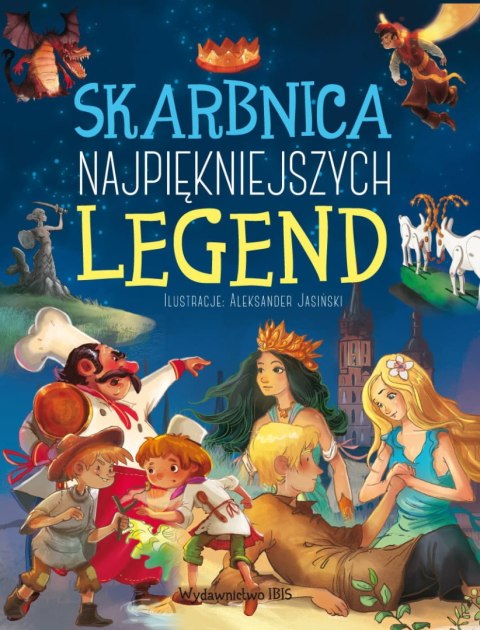 Skarbnica najpiękniejszych legend (granatowa okładka) wyd. 1