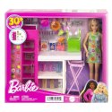 BARBIE SPIŻARNIA ZESTAW + LALKA HJV38