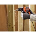 Black & Decker BEH710-QS wiertło 2800 RPM Czarny, Pomarańczowy