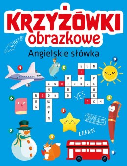 Krzyżówki obrazkowe. Angielskie słówka