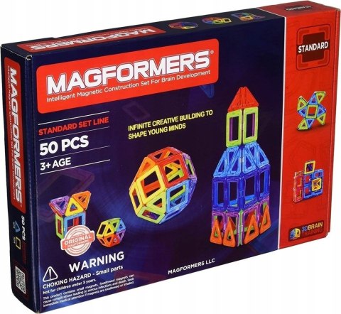 Magformers zestaw 50el