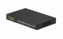 NETGEAR GS324P Nie zarządzany Gigabit Ethernet (10/100/1000) Obsługa PoE 1U Czarny