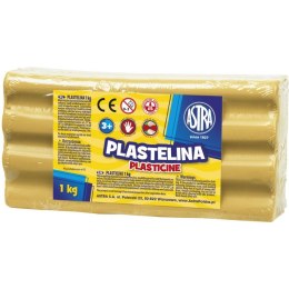 Plastelina Astra 1 kg brązowa jasna