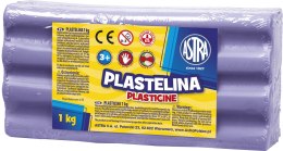 Plastelina Astra 1 kg fioletowa jasna