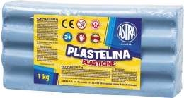 Plastelina Astra 1 kg niebieska jasna