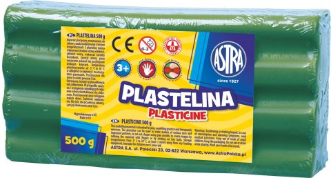 Plastelina Astra 500g zielona