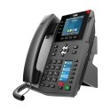 Fanvil X5U telefon VoIP Czarny 16 linii LCD Wi-Fi