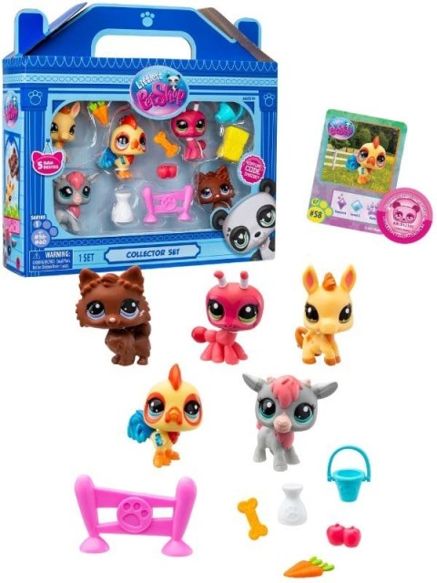 Littlest Pet Shop Zestaw Farma z 5 figurkami 00510