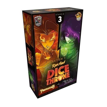 Dice Throne: Starcie 3 - Piromantka vs Mroczny Z?odziej